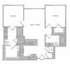 M 1000 Grand B Floor Plan M 1000 Grand B Floor Plan at 1000 Grand by Windsor, Los Angeles, CA